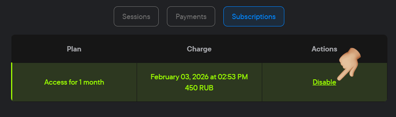vpnon.io personal account